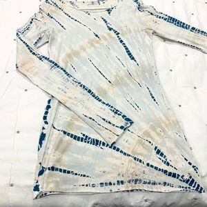 Hard tail long sleeve shirt tunic